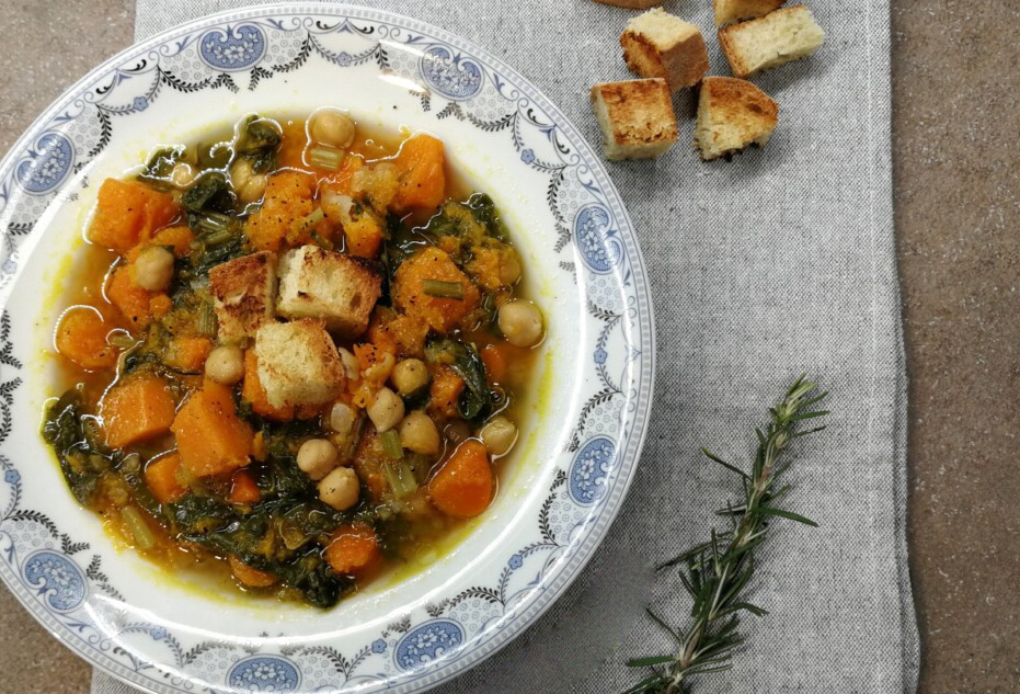 Ricetta classica: zuppa di ceci e bietole con un tocco di tradizione del molise