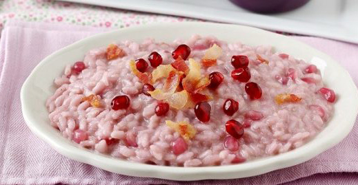 Risotto alla melagrana: un’esplosione di gusto e colore sulla tua tavola