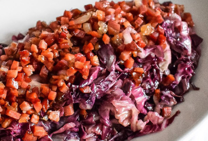 Ricetta dello Scortichino radicchio e speck: Un piatto italiano gustoso e semplice da preparare