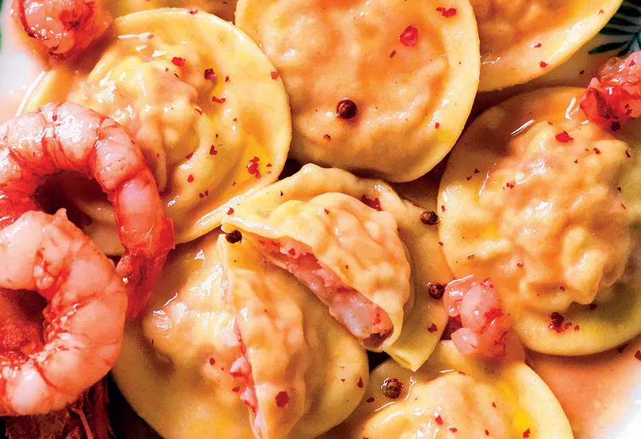 Come preparare dei fantastici Ravioli in salsa di crostacei