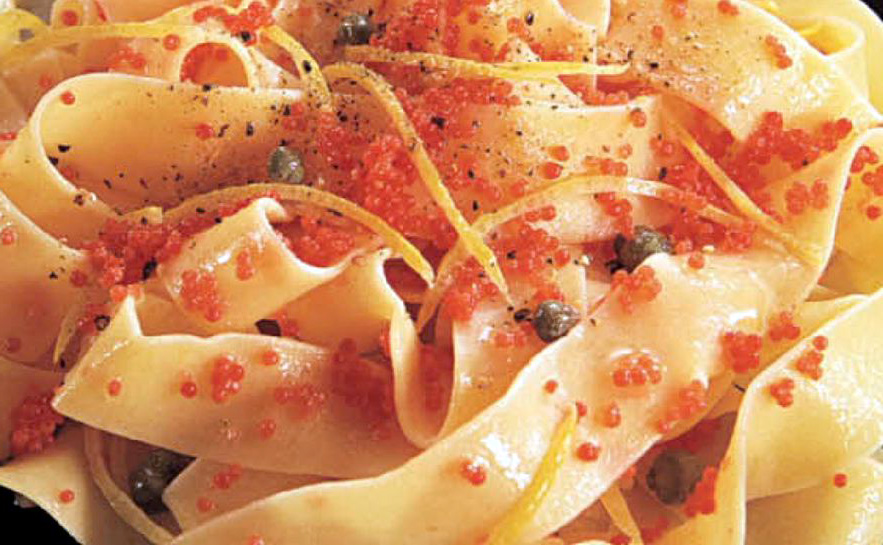 Ricetta Pappardelle con uova di lompo: Un’eccellente prelibatezza da gustare