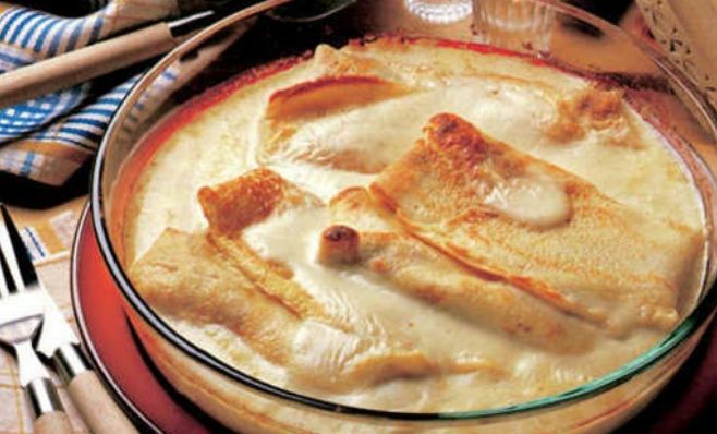 Crespelle all’Emmental al Microonde: Un Piacere Veloce e Gustoso